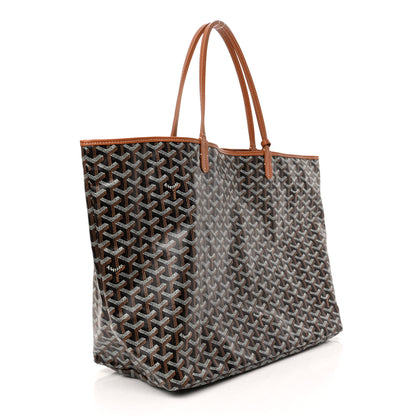 Goyard Goyardine Saint Louis GM Black Gold 4 of 11