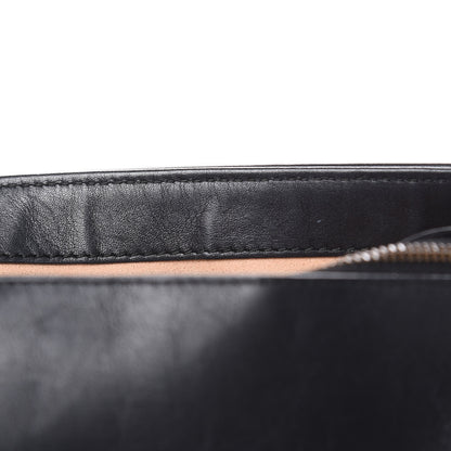 Gucci Calfskin Matelasse Medium GG Marmont Shoulder Bag Black 10 of 15