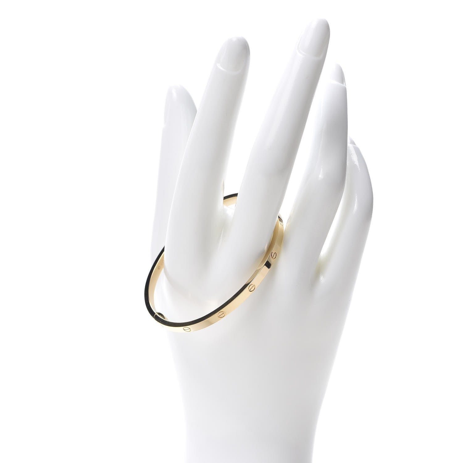 Cartier 18K Yellow Gold Small LOVE Bracelet 16 2 of 8
