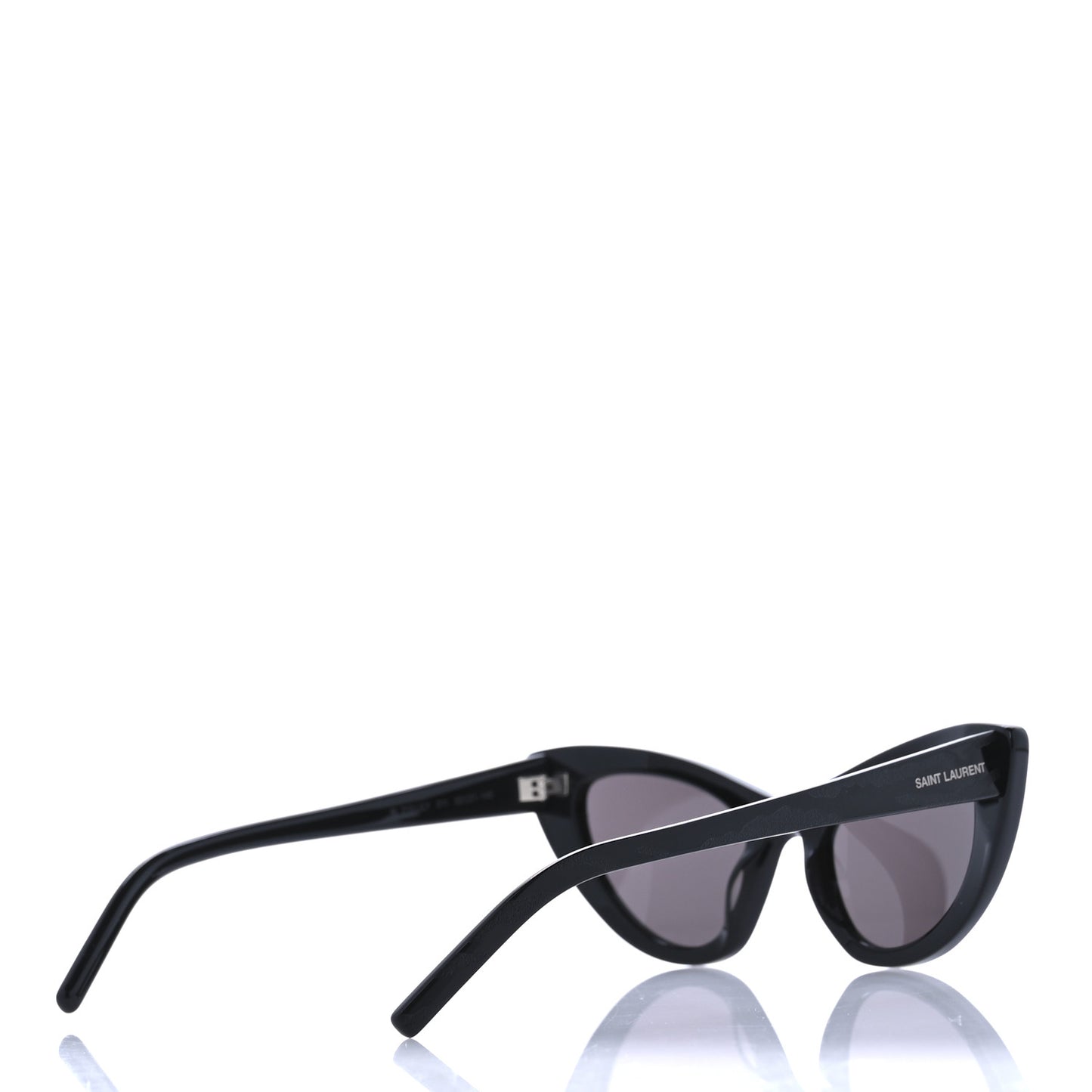 Acetate New Wave Tiger Lily SL213 Cat Eye Sunglasses Black