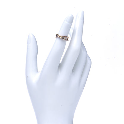 Cartier 18K Pink Yellow White Gold Extra Small Les Must De Cartier Trinity Ring 47 2 of 4