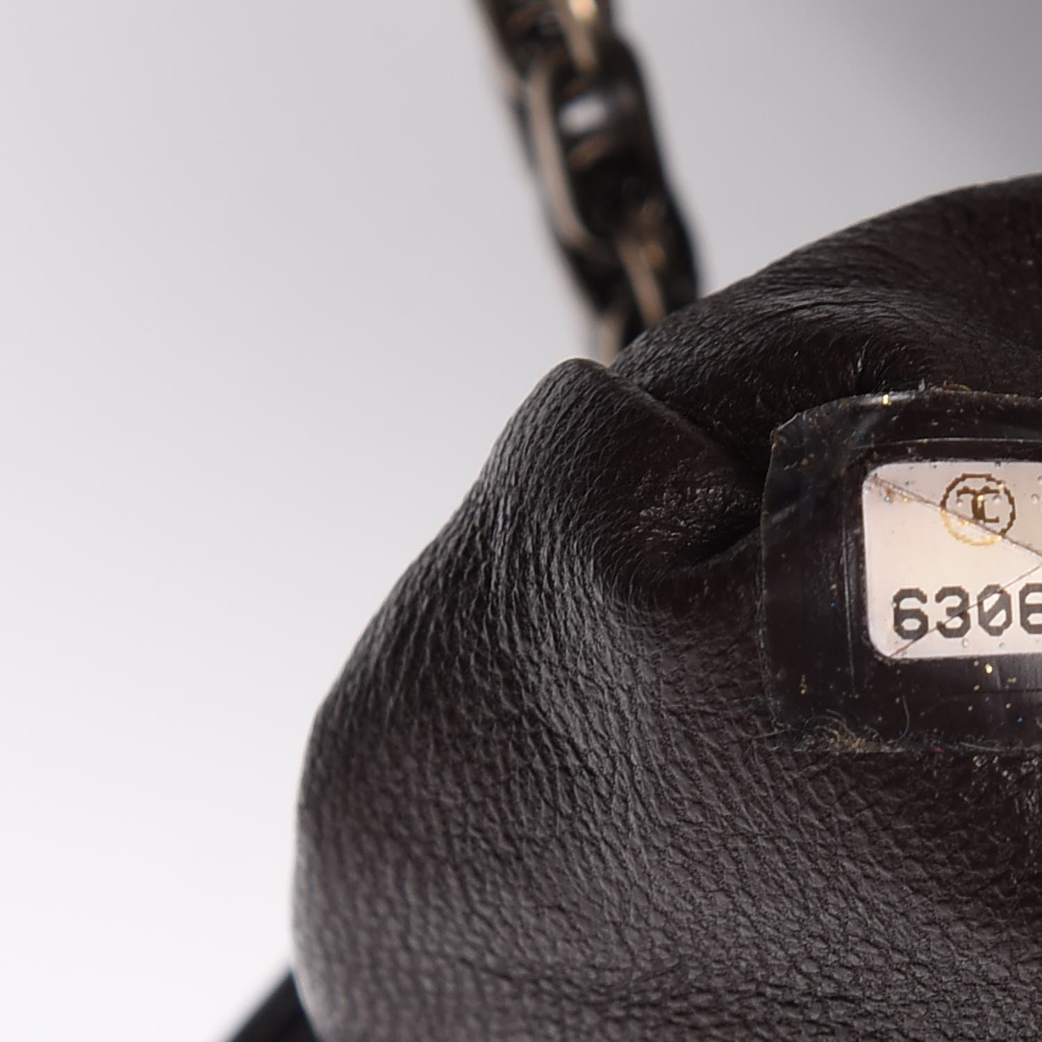 Chanel Patent Bijoux Chain Shoulder Bag Brown 7 of 8