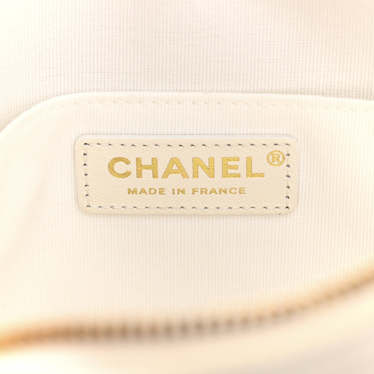 Chanel Calfskin Quilted Large Camera Case White 6 of 11