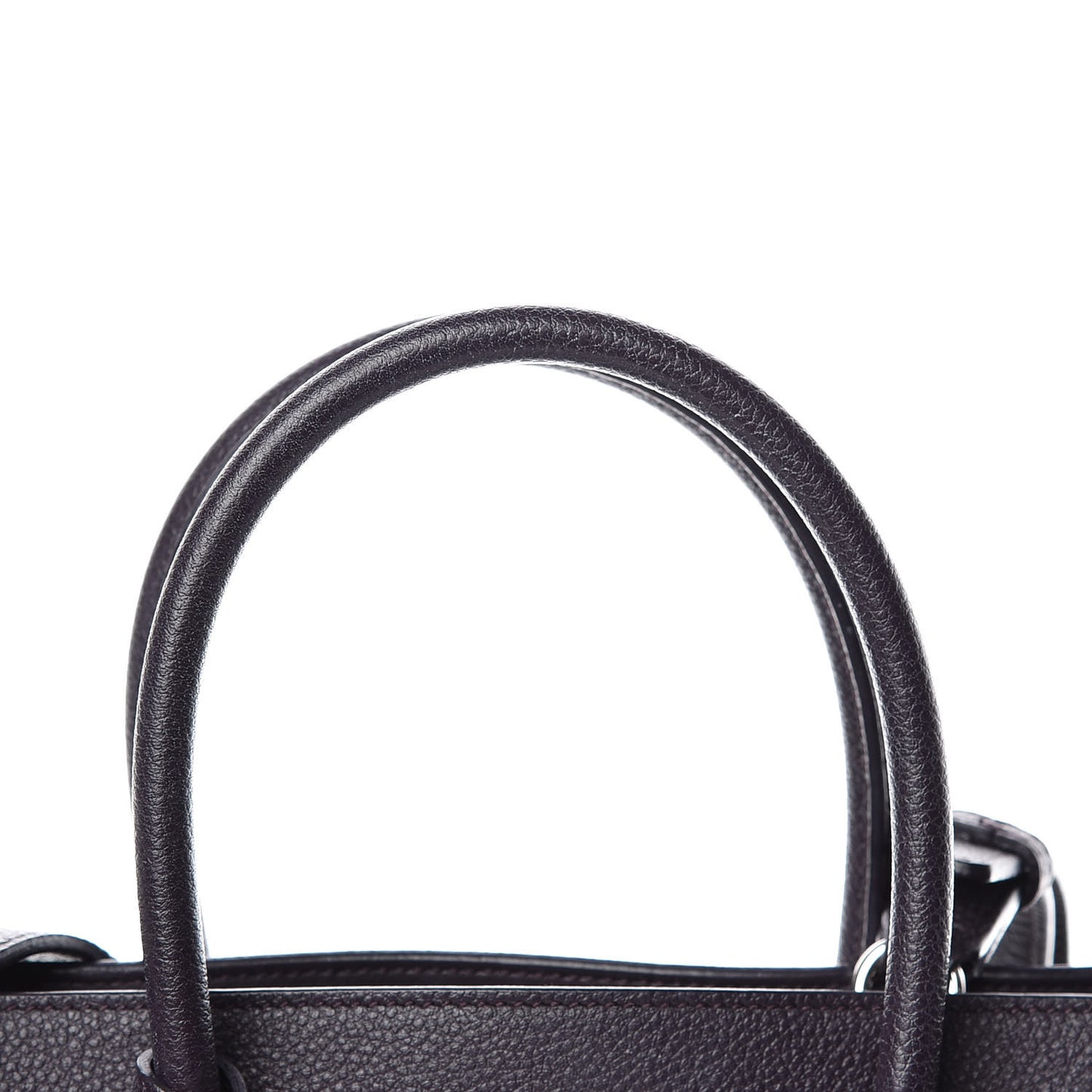 Grained Calfskin Baby Sac De Jour Deep Purple