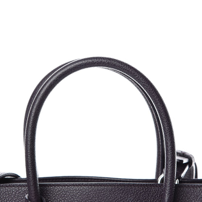 Saint Laurent Grained Calfskin Baby Sac De Jour Deep Purple 22 of 24