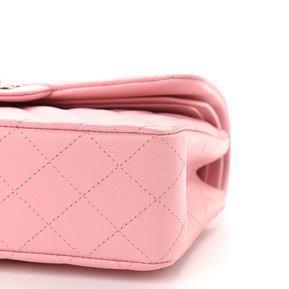 Chanel Caviar Quilted Small Double Flap Pink 9 of 9