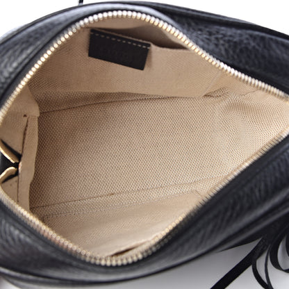 Gucci Pebbled Calfskin Small Soho Disco Bag Black 5 of 18