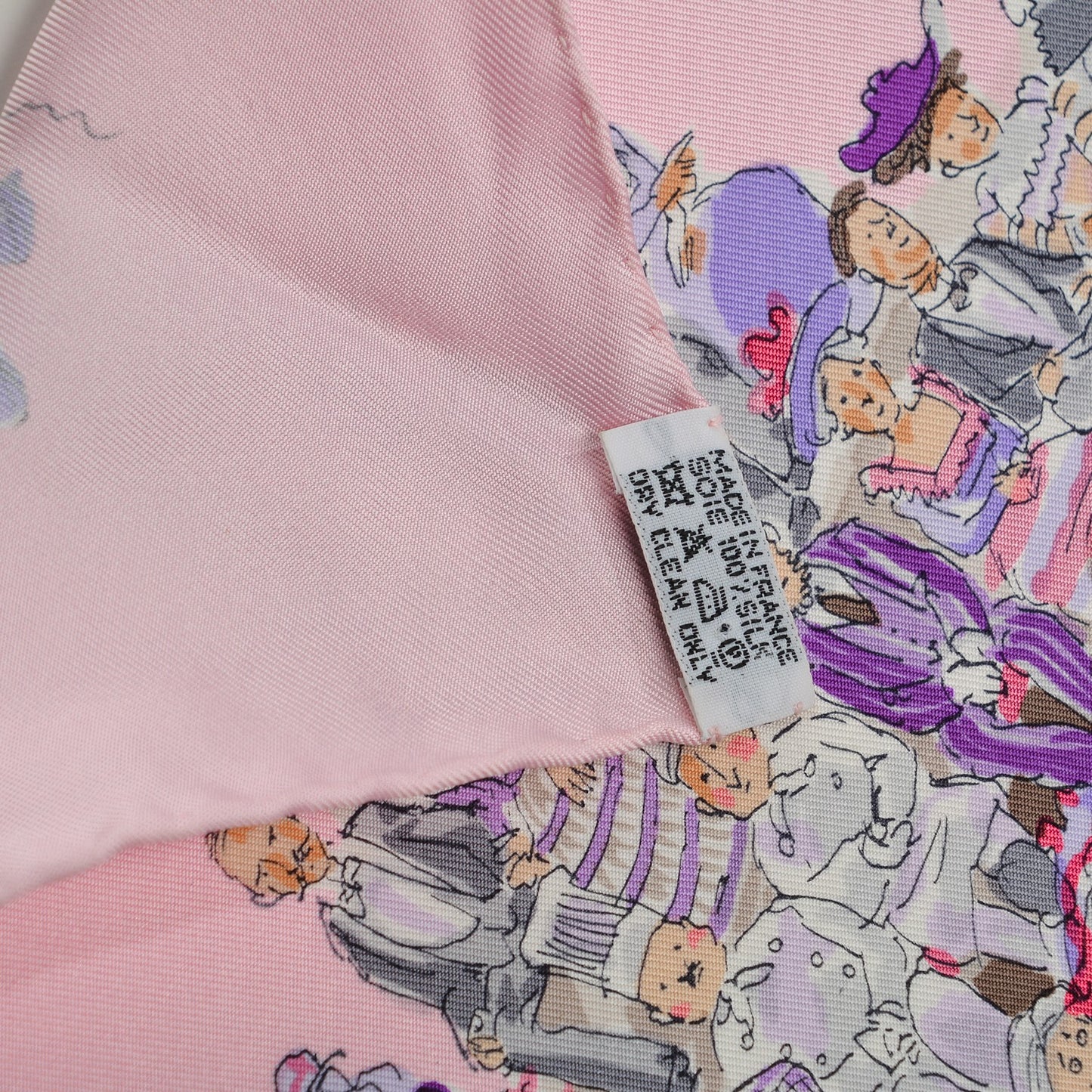 Silk Cirque Molier Scarf 90