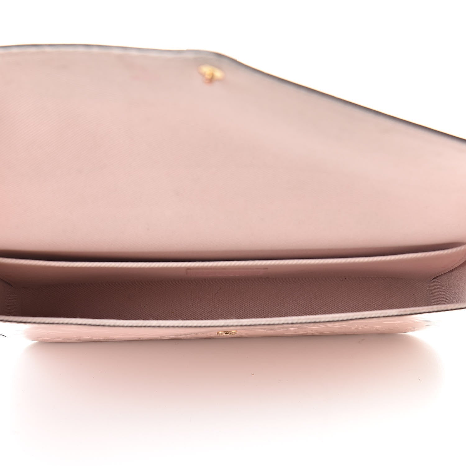 Louis Vuitton Vernis Felicie Chain Wallet Rose Ballerine 6 of 16