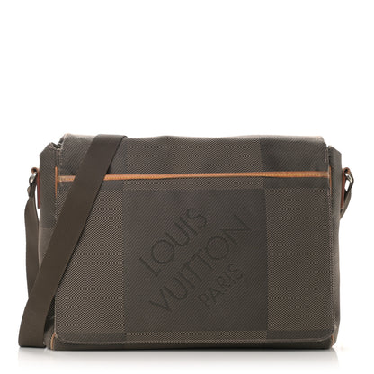 Louis Vuitton Damier Geant Messenger Bag Terre 1 of 13