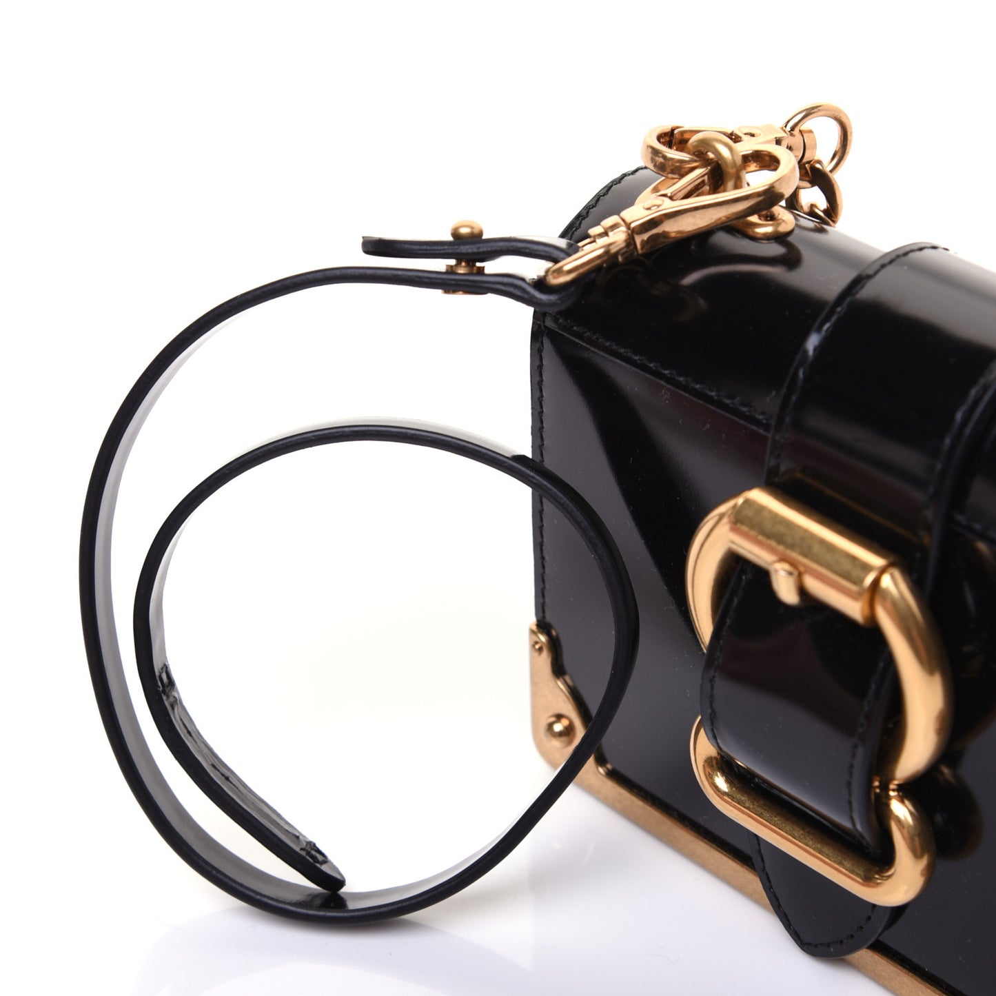Spazzolato Micro Cahier Bag Black