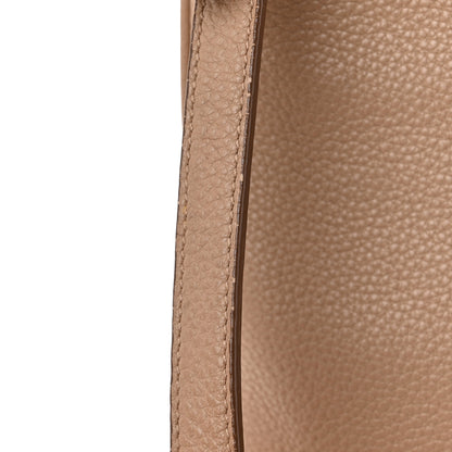 Prada Vitello Daino Double Zip Crossbody Bag Cammeo 16 of 19