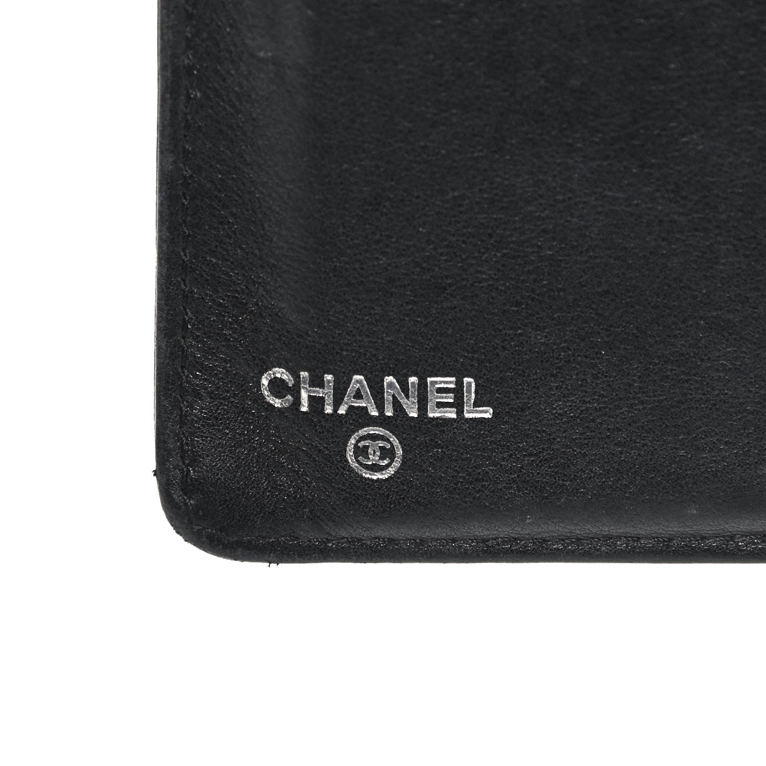Chanel Caviar Timeless CC Yen Wallet Black 6 of 7