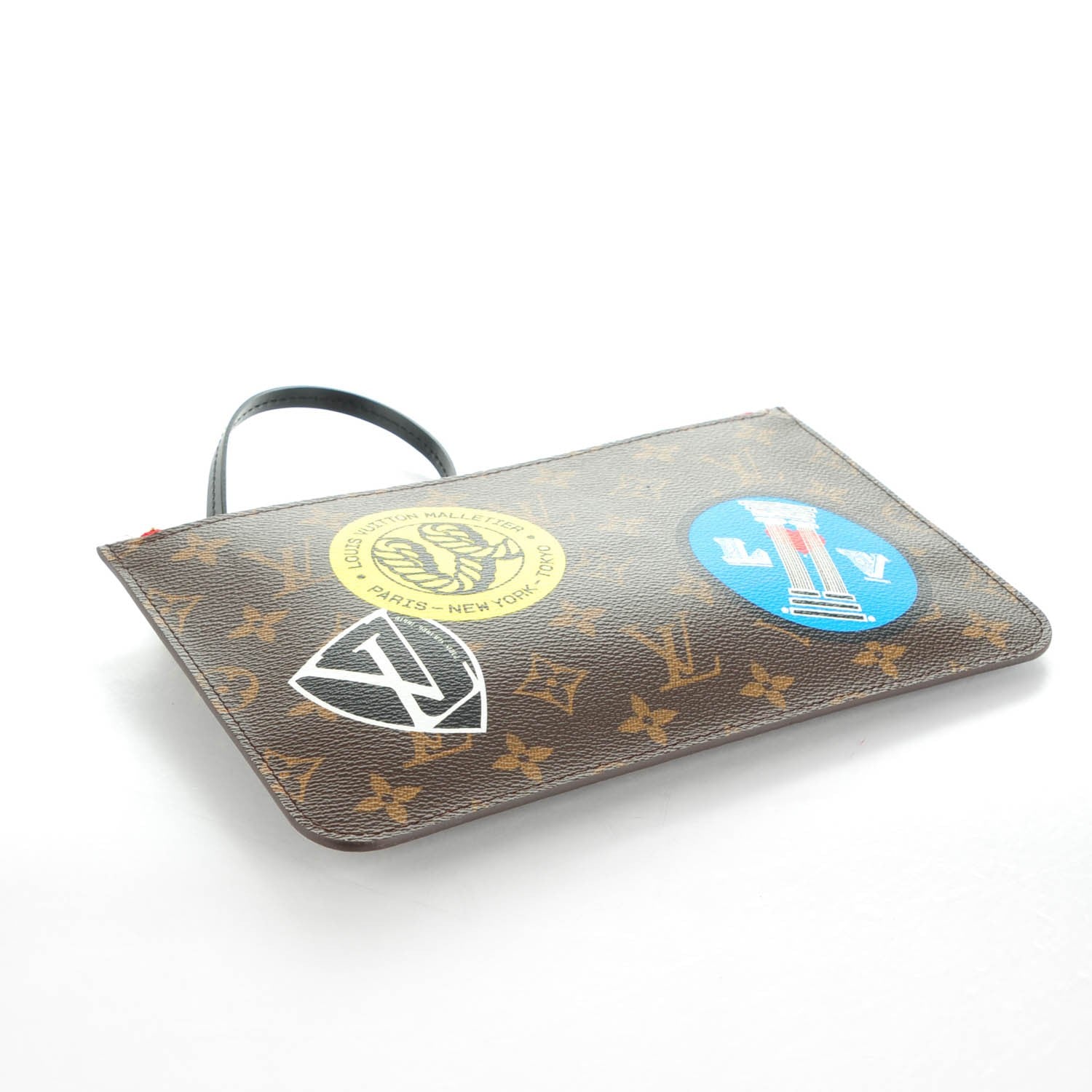 Louis Vuitton Monogram World Tour Neverfull MM GM Pochette 4 of 8