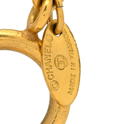 Chanel Chain CC Medallion Necklace Gold 5 of 6