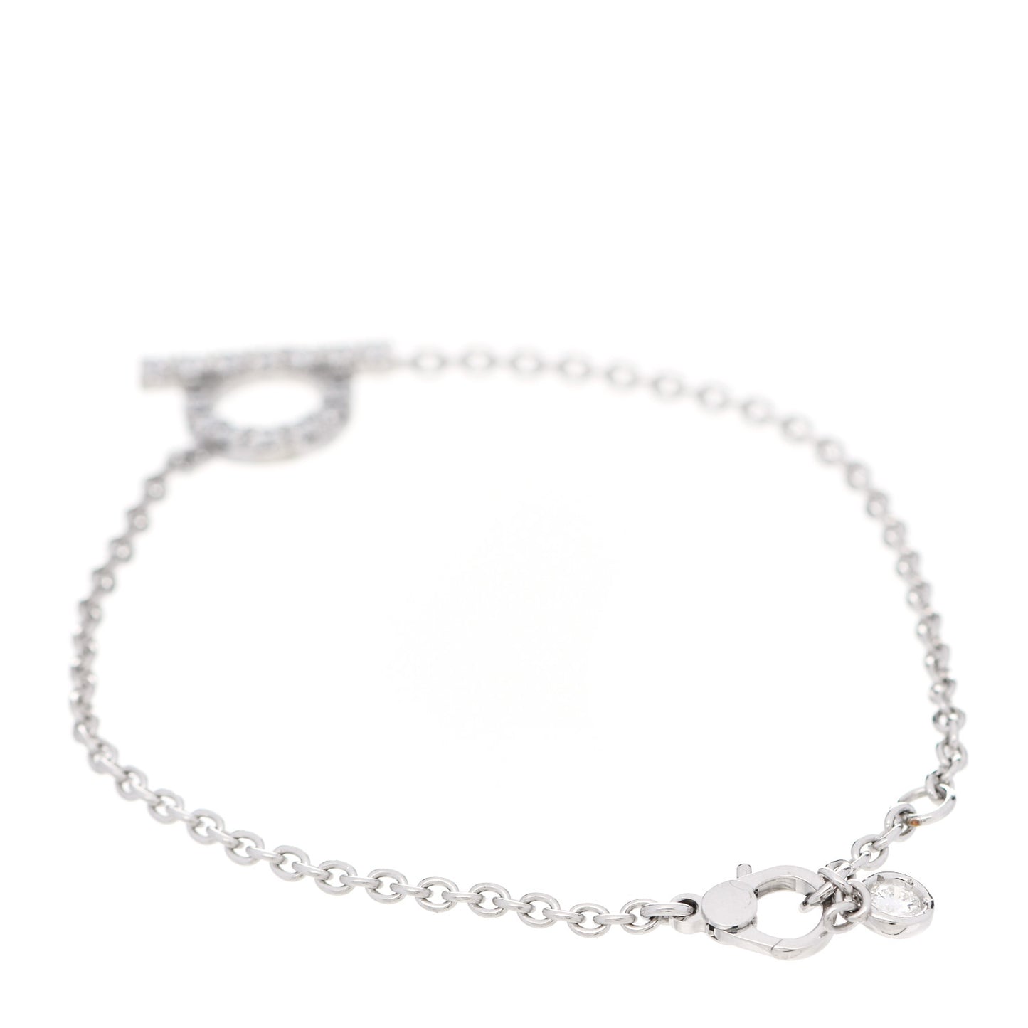 18K White Gold Diamond Finesse Bracelet SH