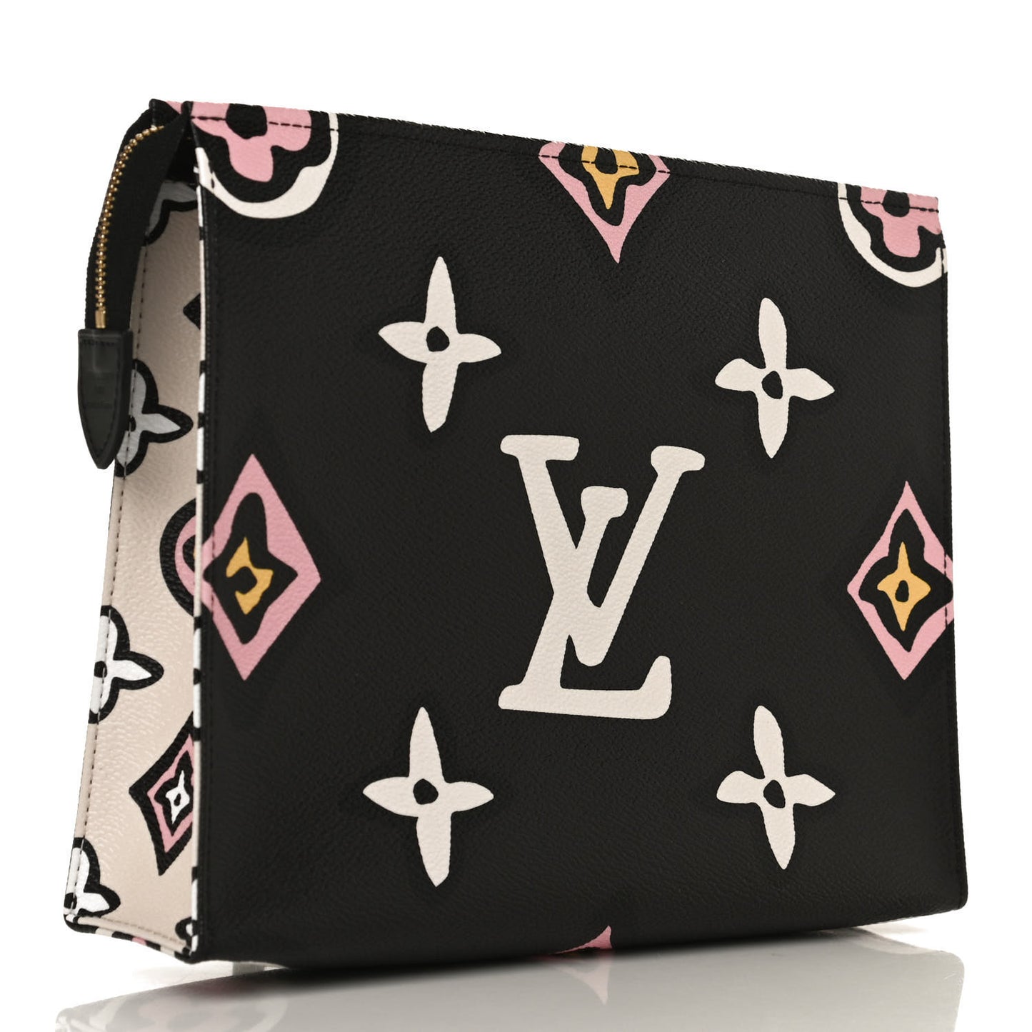 Monogram Giant Wild At Heart Toiletry Pouch 26 Black