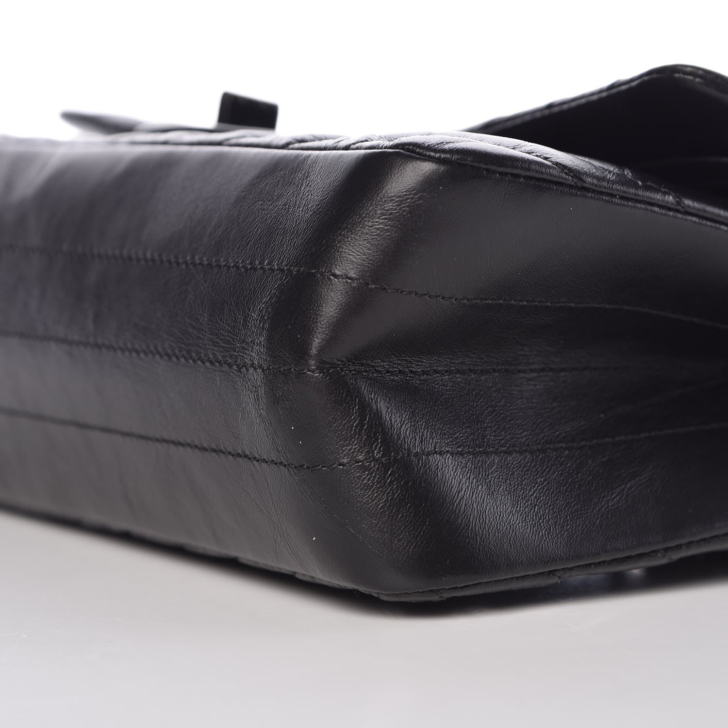Chanel Aged Calfskin Chevron Quilted 2.55 Reissue 225 Flap So Black 10 of 11