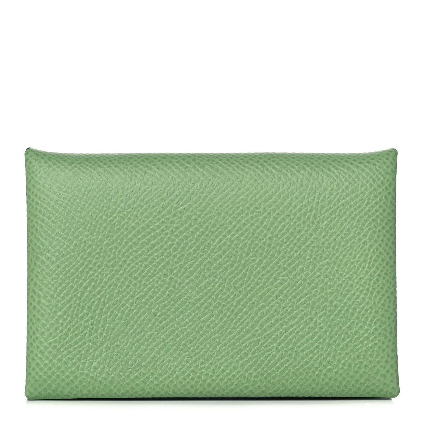 Epsom Calvi Card Case Vert Criquet