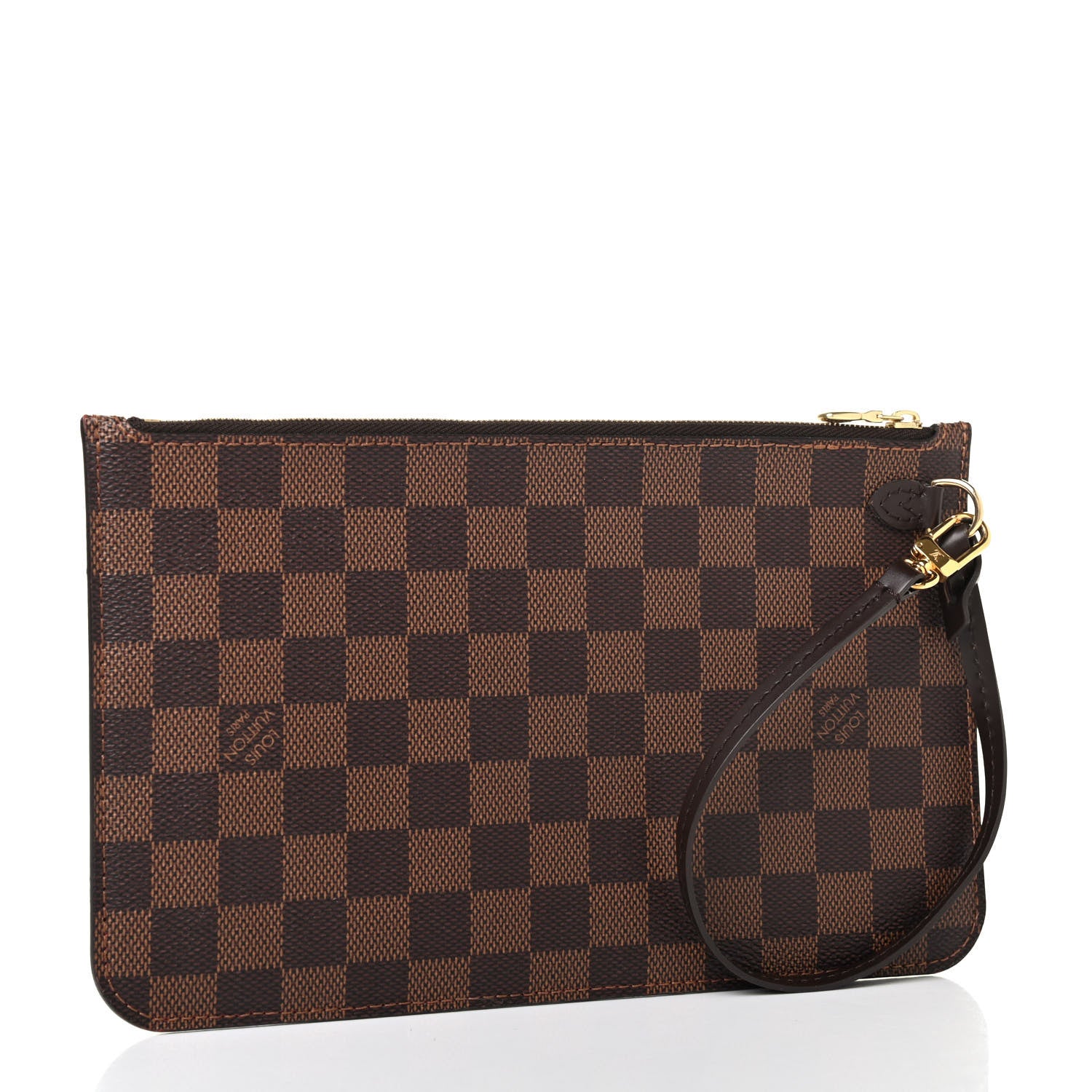 Louis Vuitton Damier Ebene Neverfull MM GM Pochette 2 of 4