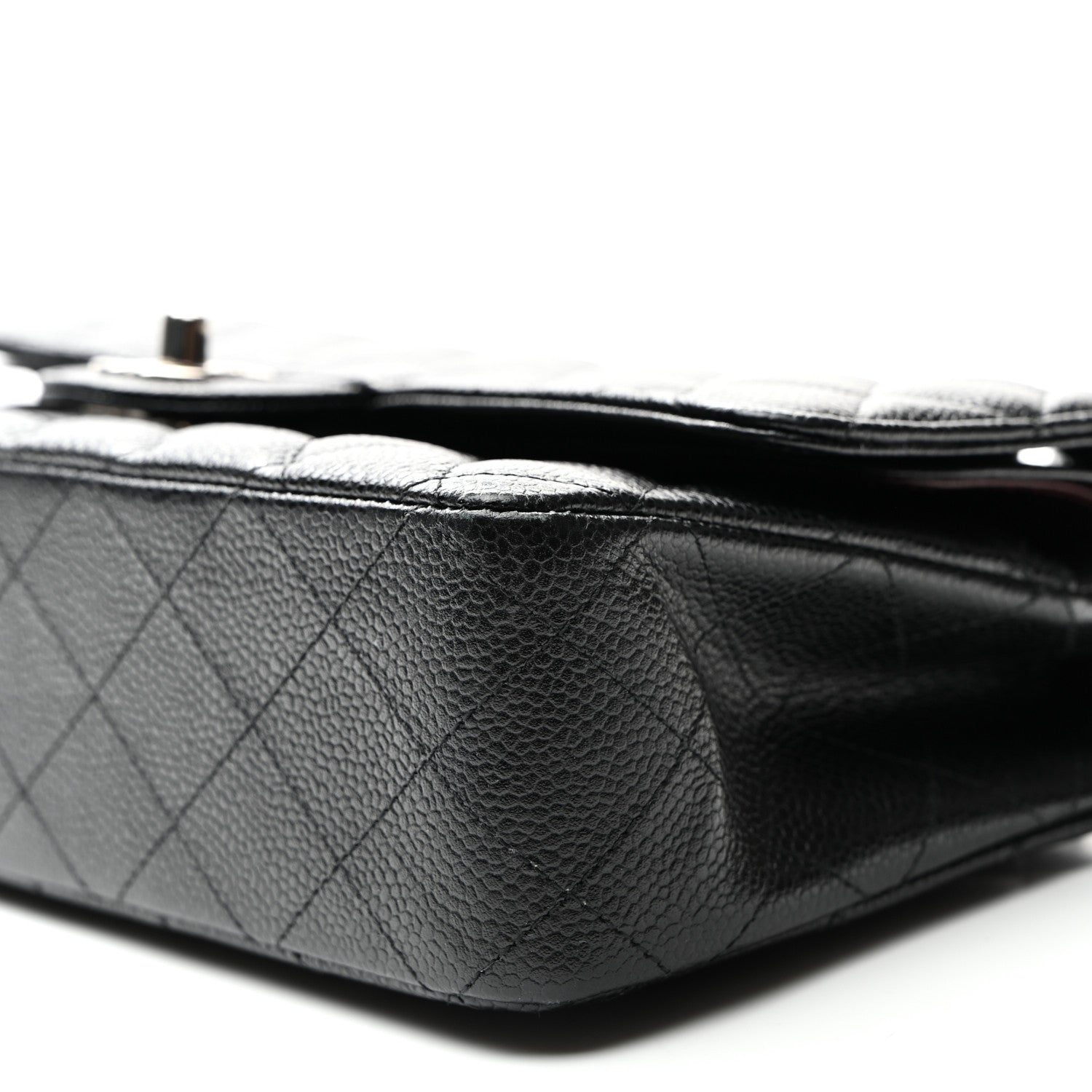 Chanel Caviar Quilted Medium Double Flap Black 10 of 10