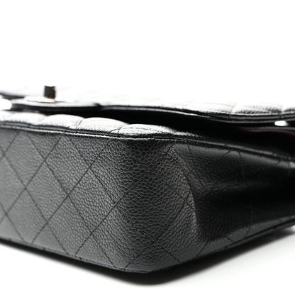 Chanel Caviar Quilted Medium Double Flap Black 10 of 10