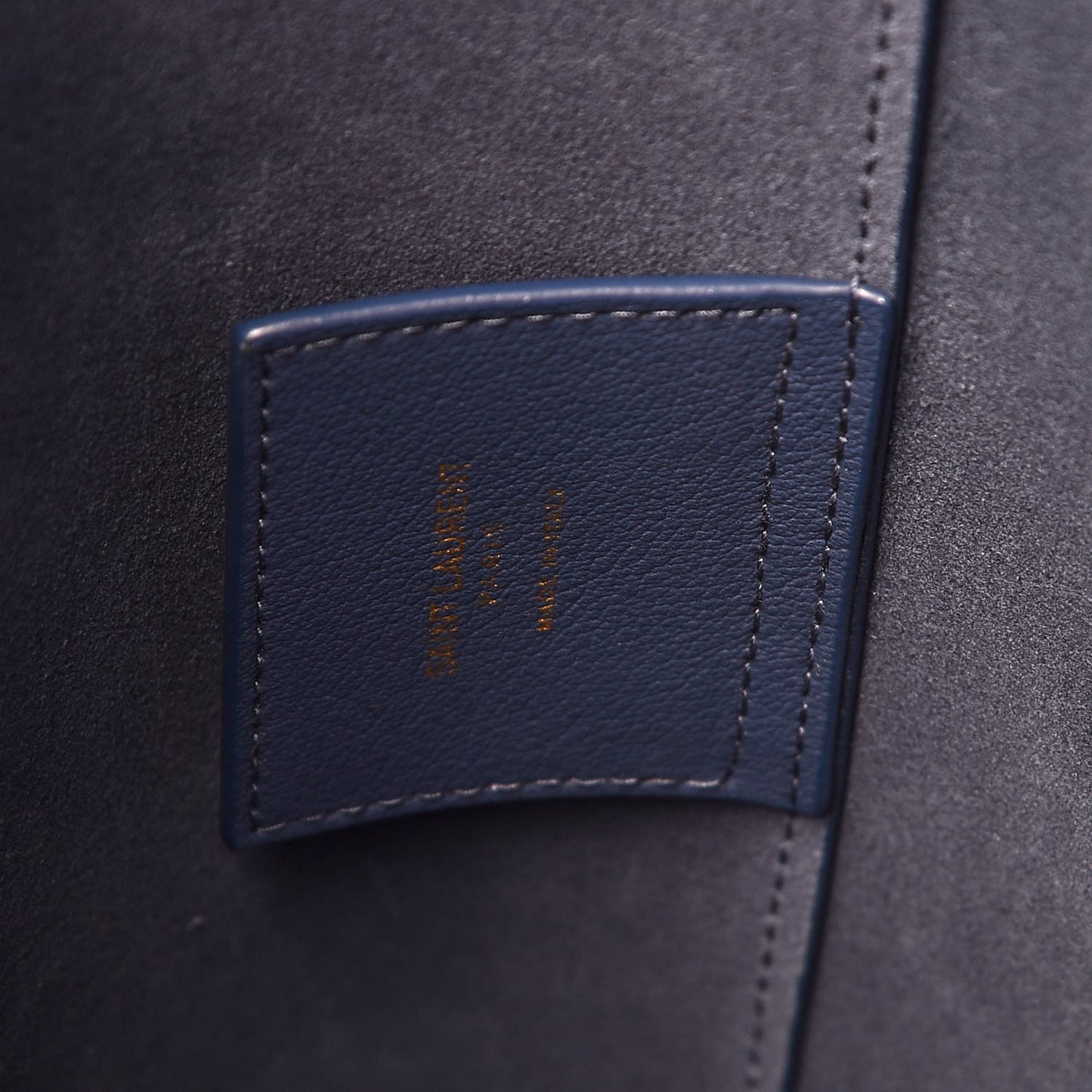Calfskin Toy Shopping Tote Denim