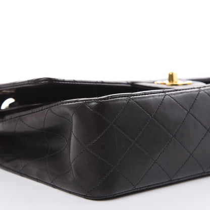 Chanel Lambskin Quilted Medium Double Flap Black 8 of 15