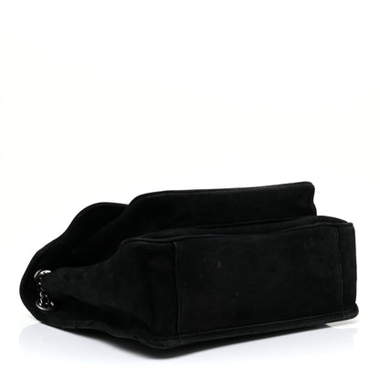 Saint Laurent Suede Monogram Medium Niki Chain Satchel Black 4 of 27