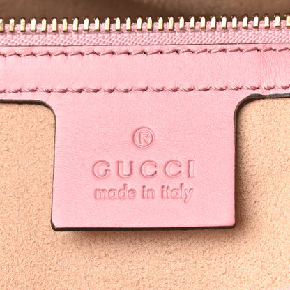 Gucci Guccissima Signature Linea A Foldover Tote Rose Baby Candy 6 of 11