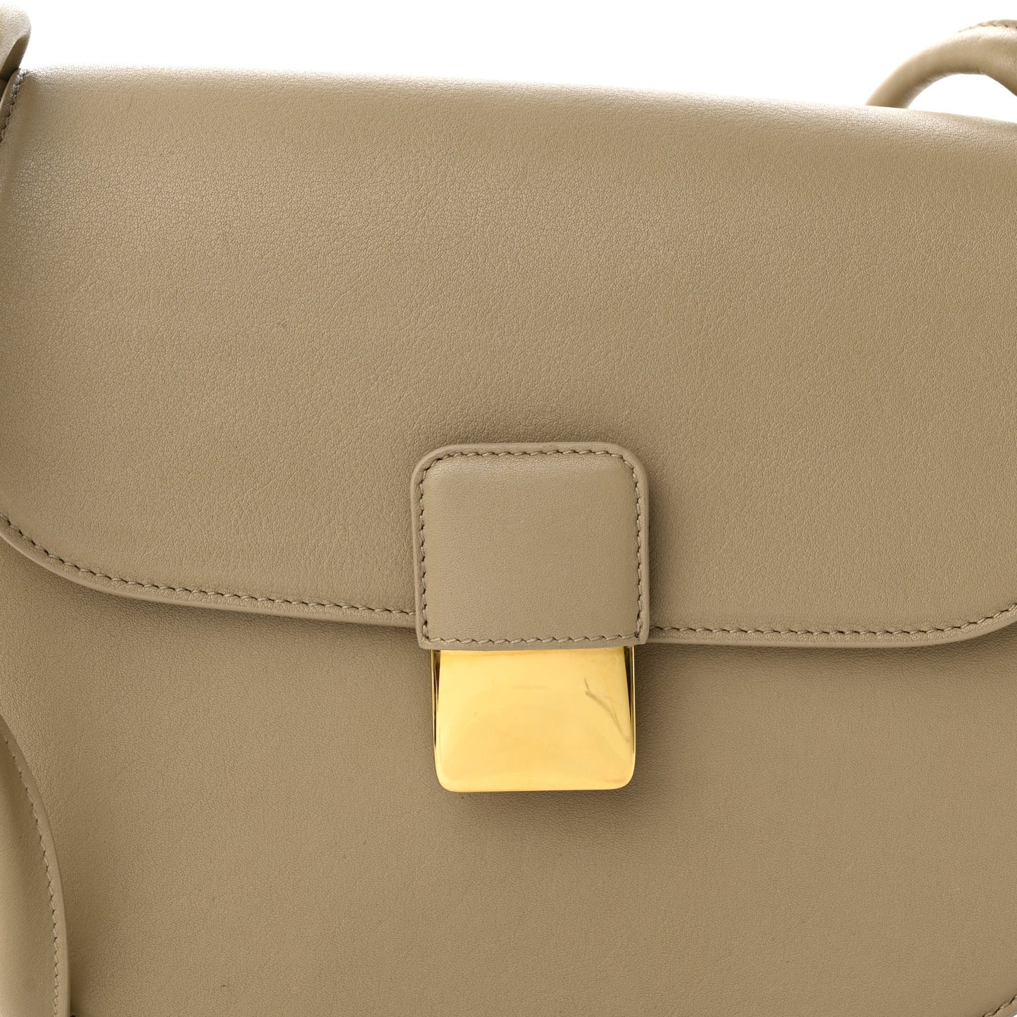 Calfskin Small Desiree Crossbody Bag Travertine