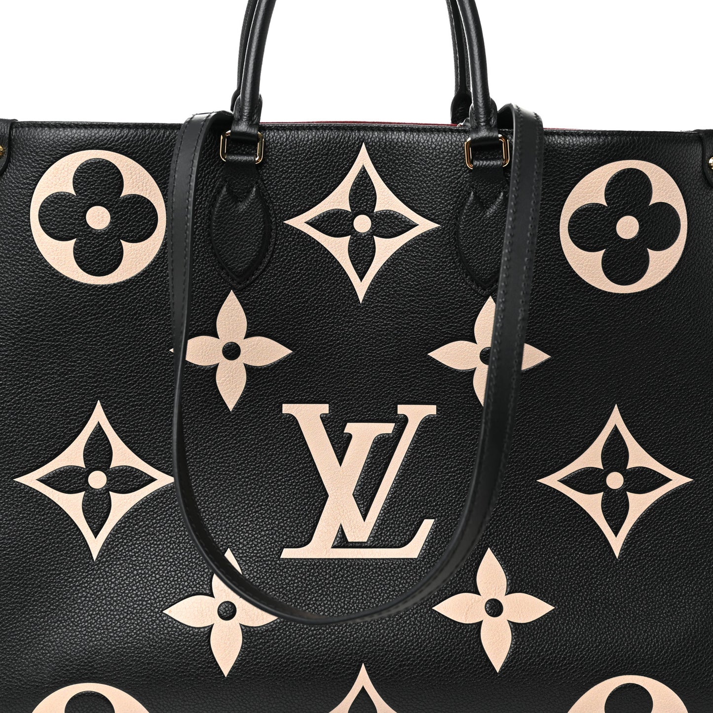 Empreinte Monogram Giant Onthego MM Black Beige