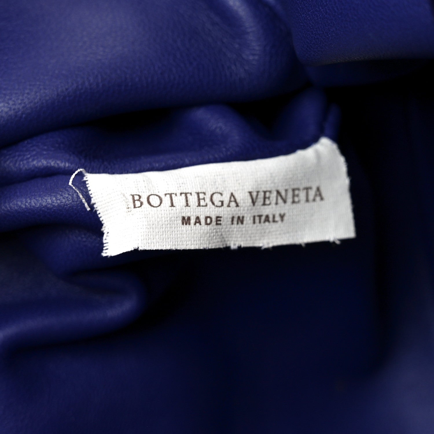 Bottega Veneta Metallic Crinkled Lambskin The Mini Pouch Viola 6 of 11