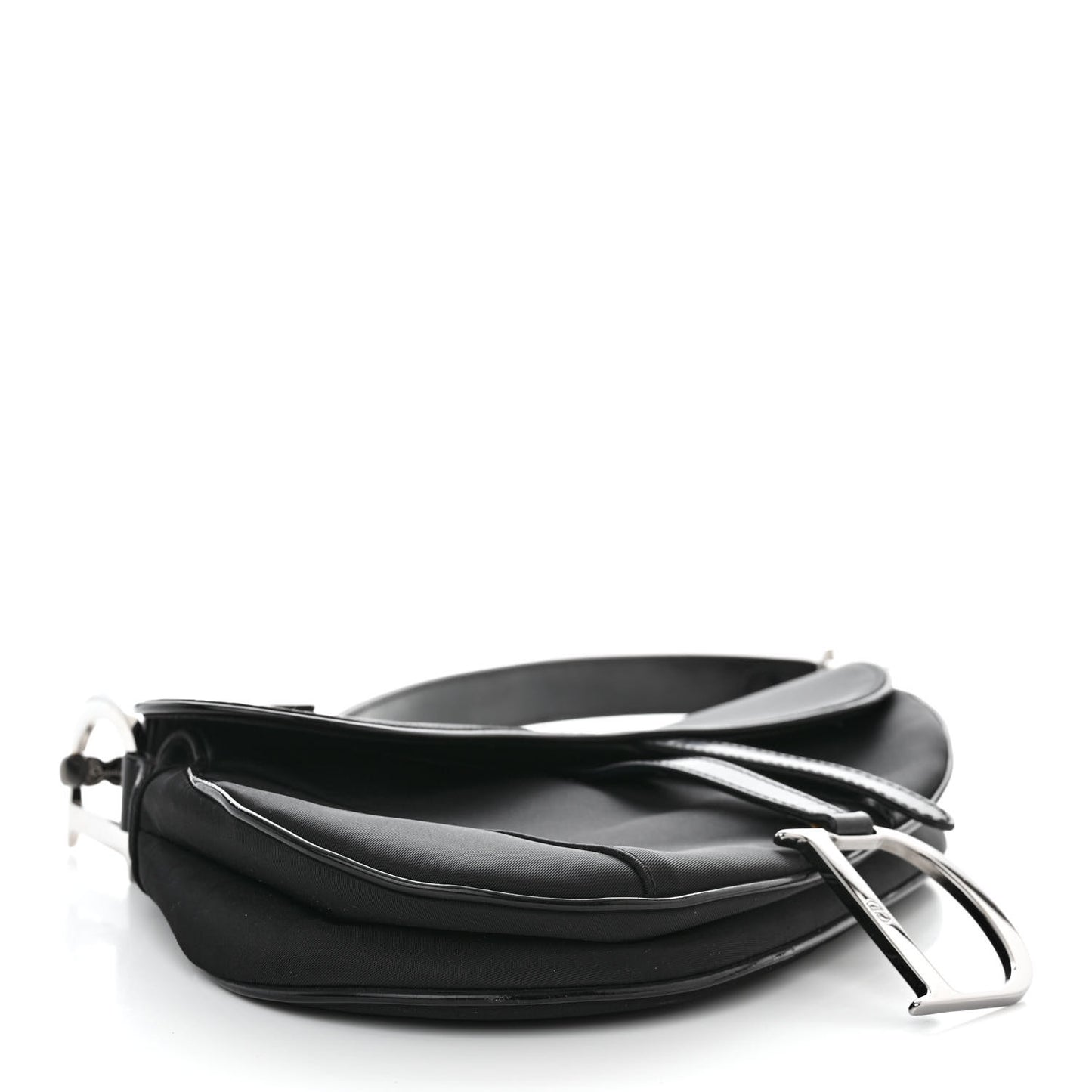Nylon Saddle bag Black