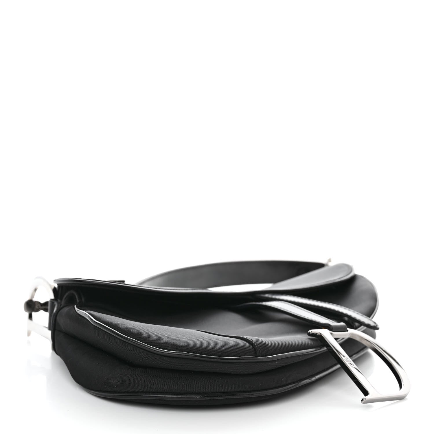 Christian Dior Nylon Saddle bag Black 4 of 10
