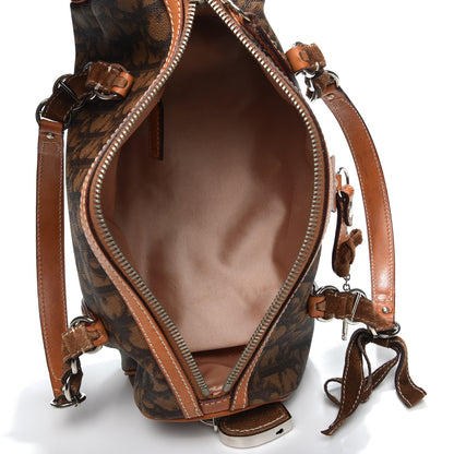 Christian Dior Monogram Trotter Romantique Boston Bag Brown 4 of 9