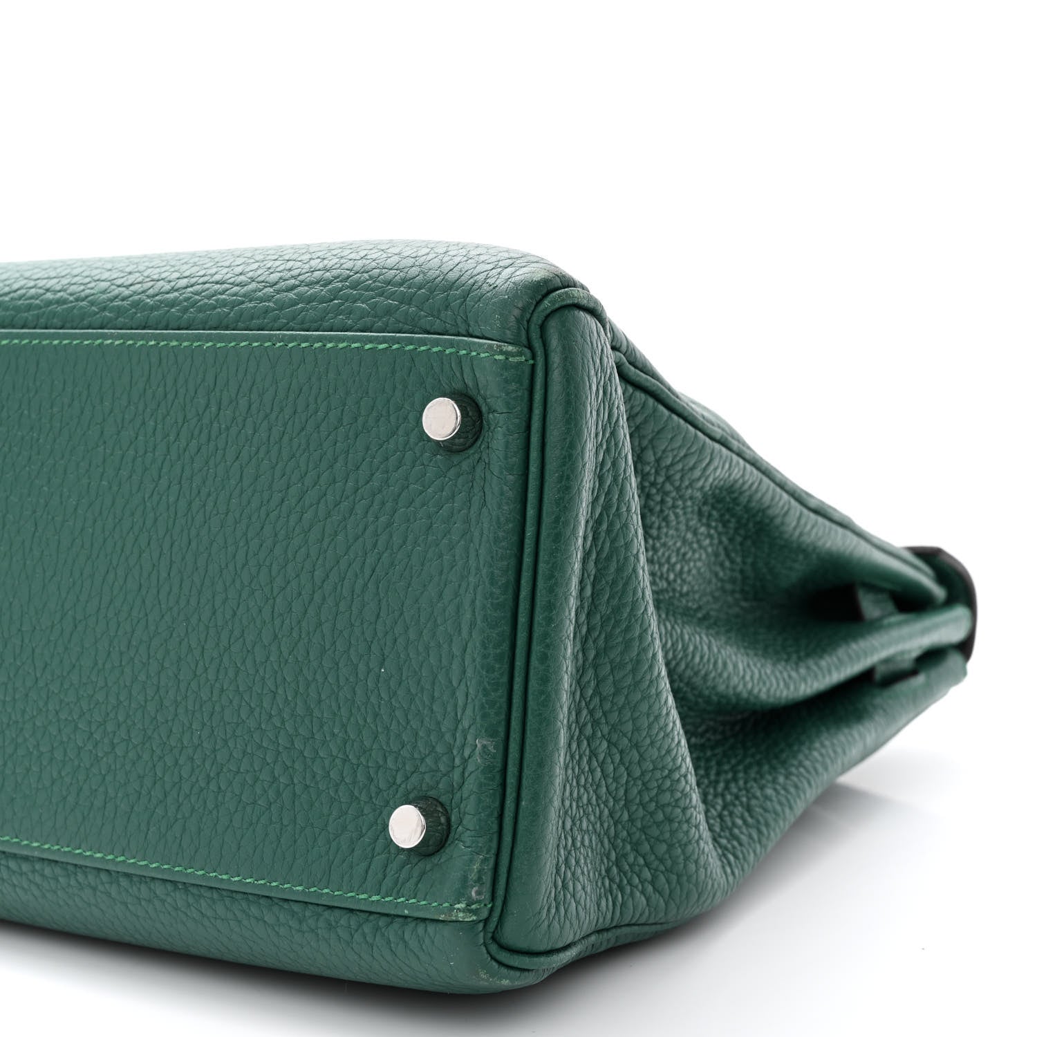 Hermes Taurillon Clemence Kelly Retourne 35 Malachite 10 of 22