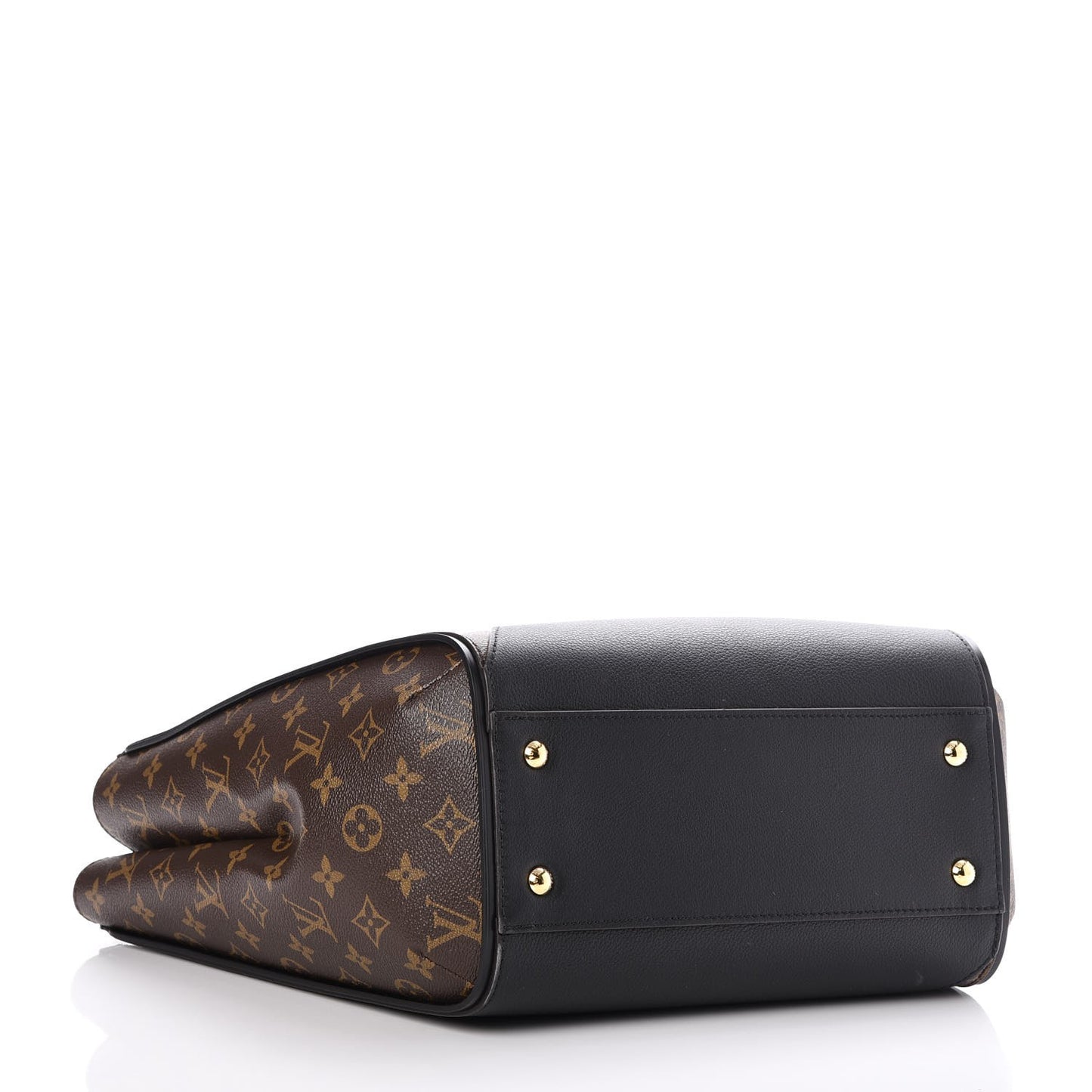 Calfskin Monogram Kimono Tote Black