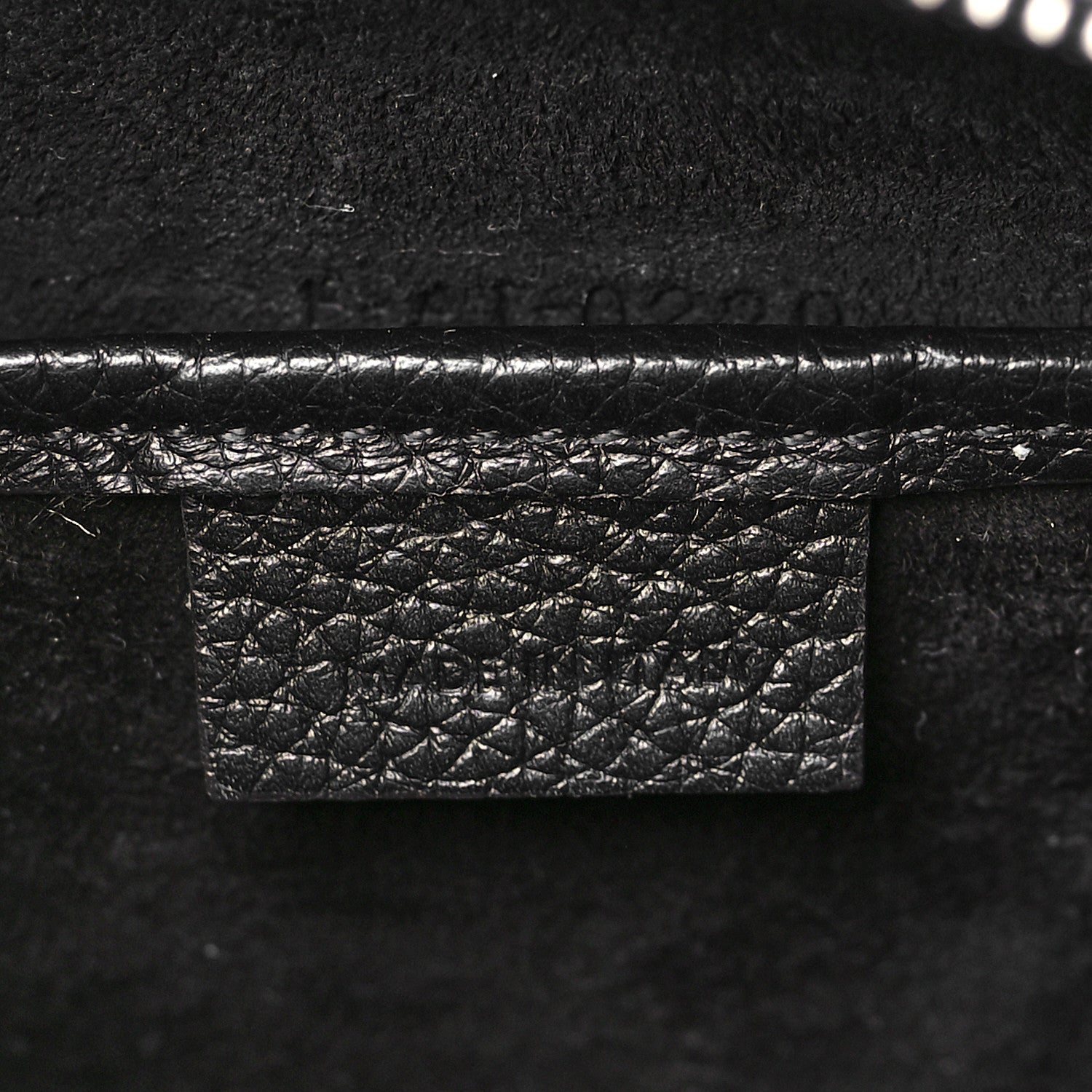 Celine Drummed Calfskin Nano Luggage Black 7 of 11