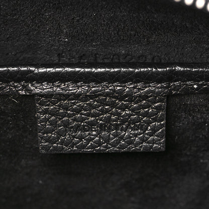 Celine Drummed Calfskin Nano Luggage Black 7 of 11