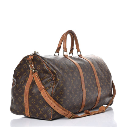 Louis Vuitton Monogram Keepall Bandouliere 55 2 of 12