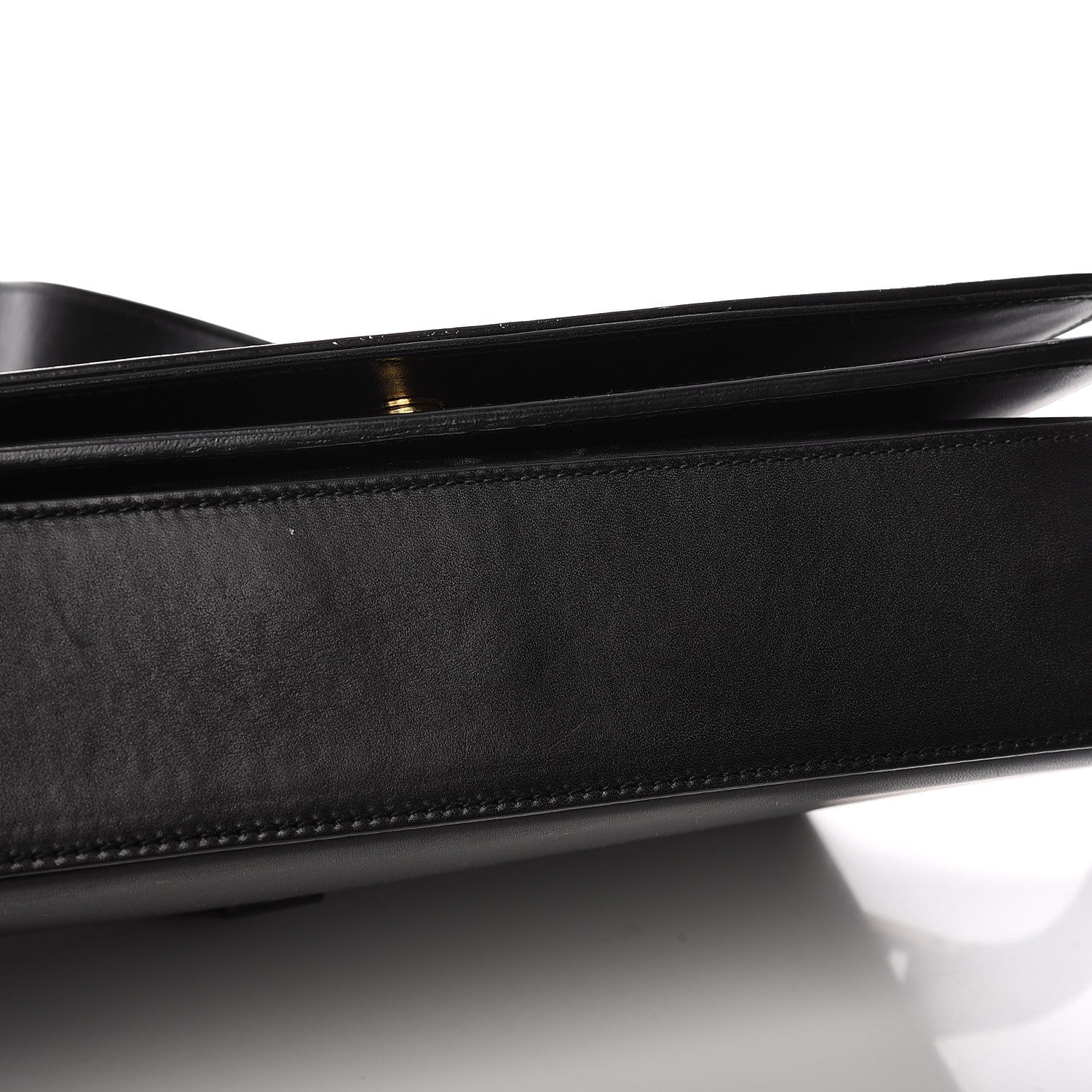 Saint Laurent Smooth Calfskin Medium Classic Monogram Universite Bag Black 12 of 13