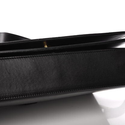 Saint Laurent Smooth Calfskin Medium Classic Monogram Universite Bag Black 12 of 13