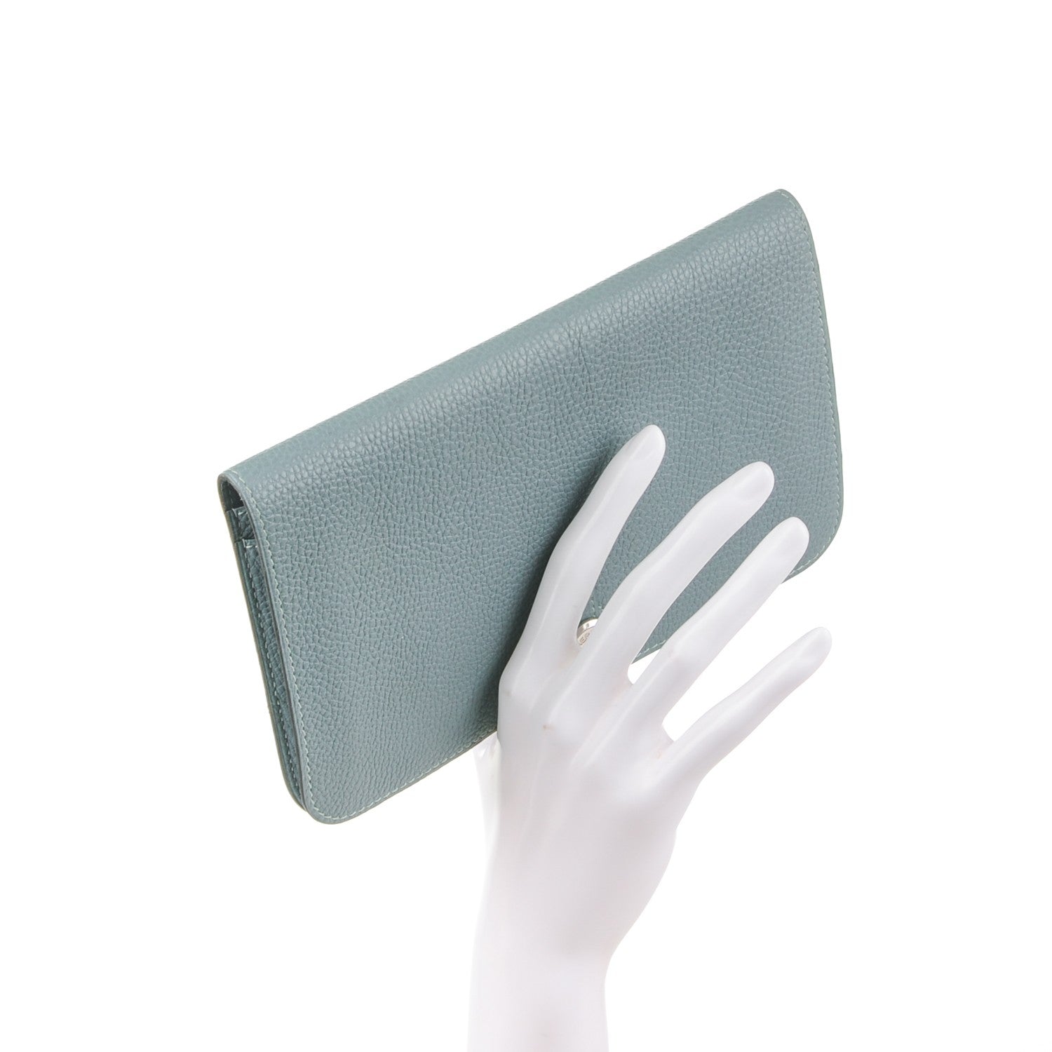 Hermes Togo Dogon Duo Wallet Ciel 2 of 9