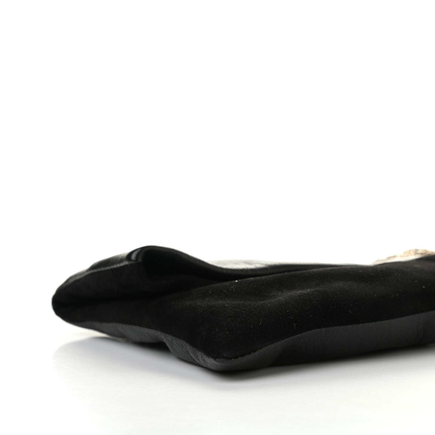 Jimmy Choo Calfskin Chandra Clutch Black 8 of 11