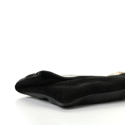 Jimmy Choo Calfskin Chandra Clutch Black 8 of 11