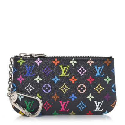 Louis Vuitton LV X TM Monogram Multicolor Key Pouch Black 1 of 7