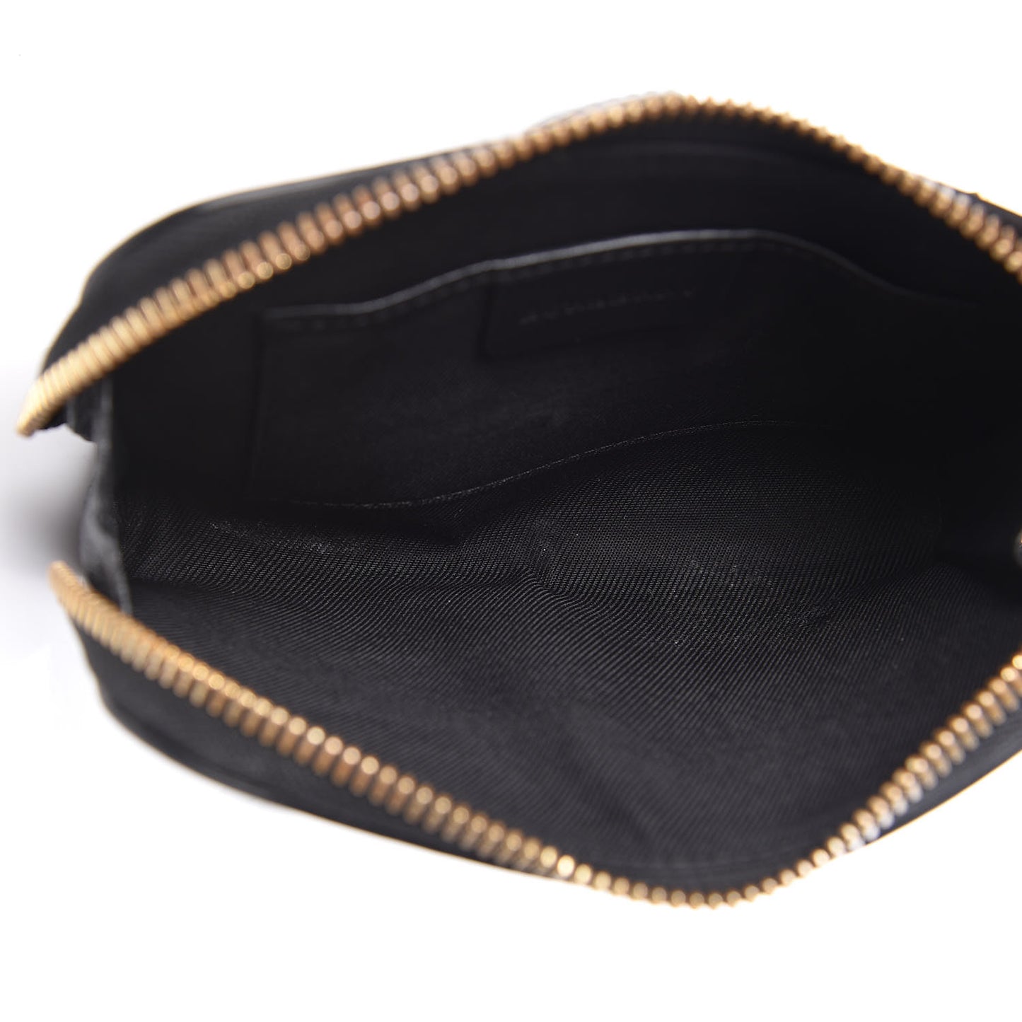Grain Calfskin Small Crossbody Bag Black