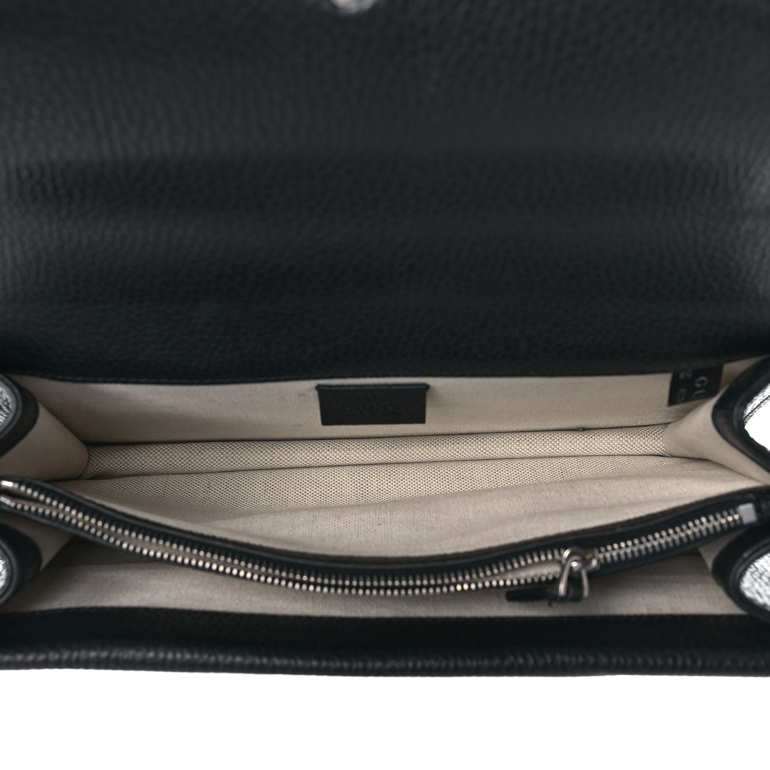 Gucci Pebbled Calfskin Small Dionysus Shoulder Bag Black 5 of 10