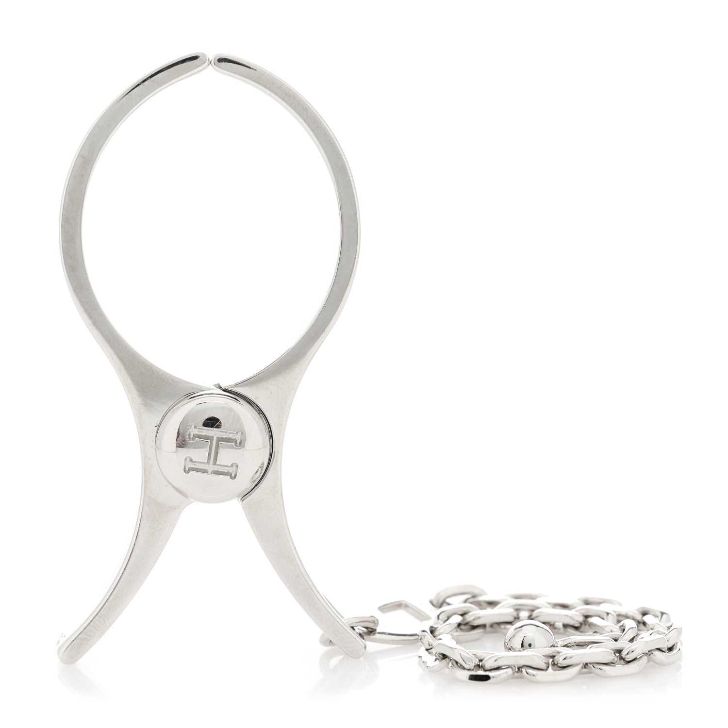 Hermes Palladium Filou Glove Clip 1 of 6